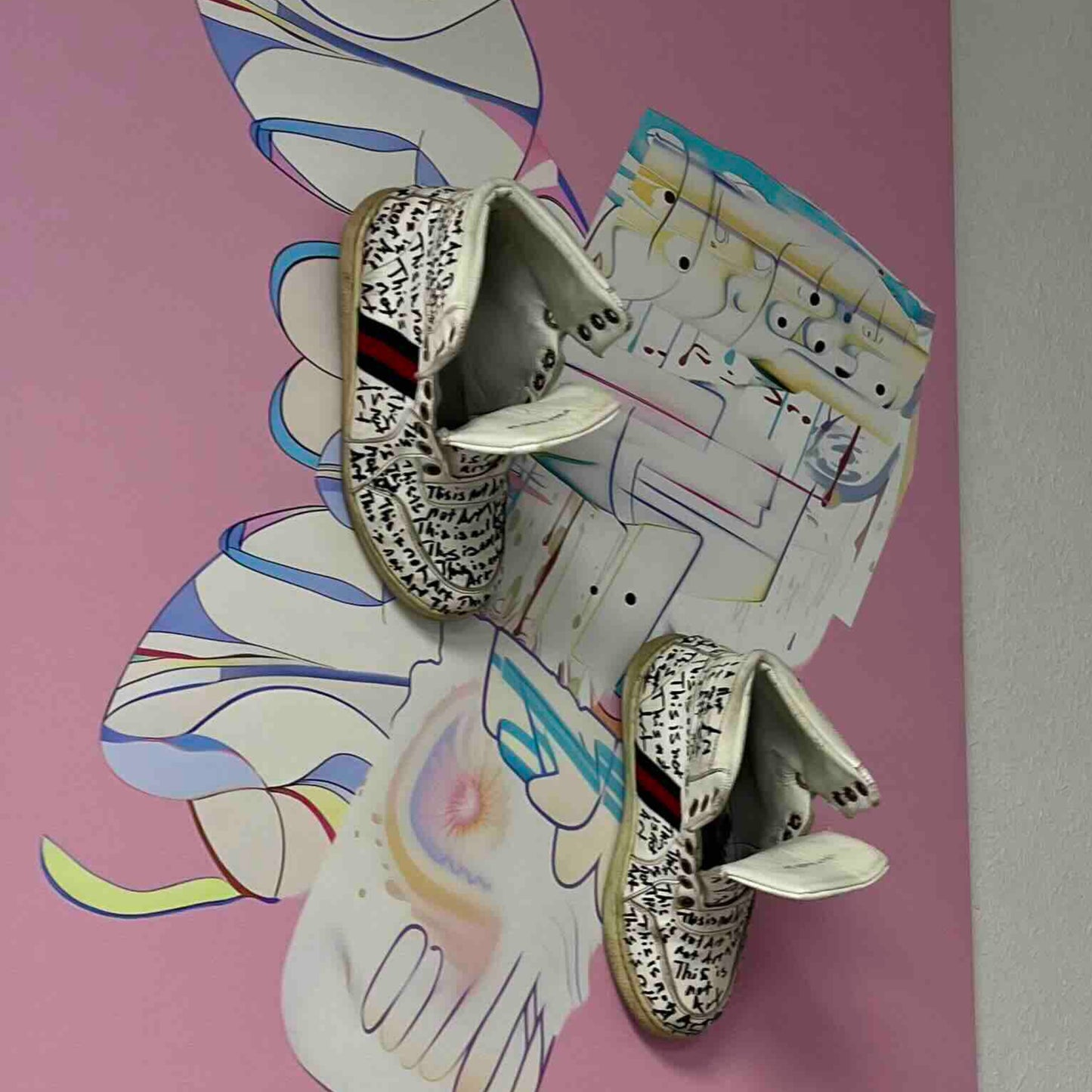 Berry With the ''This is not art'' Guccis and Surpeme