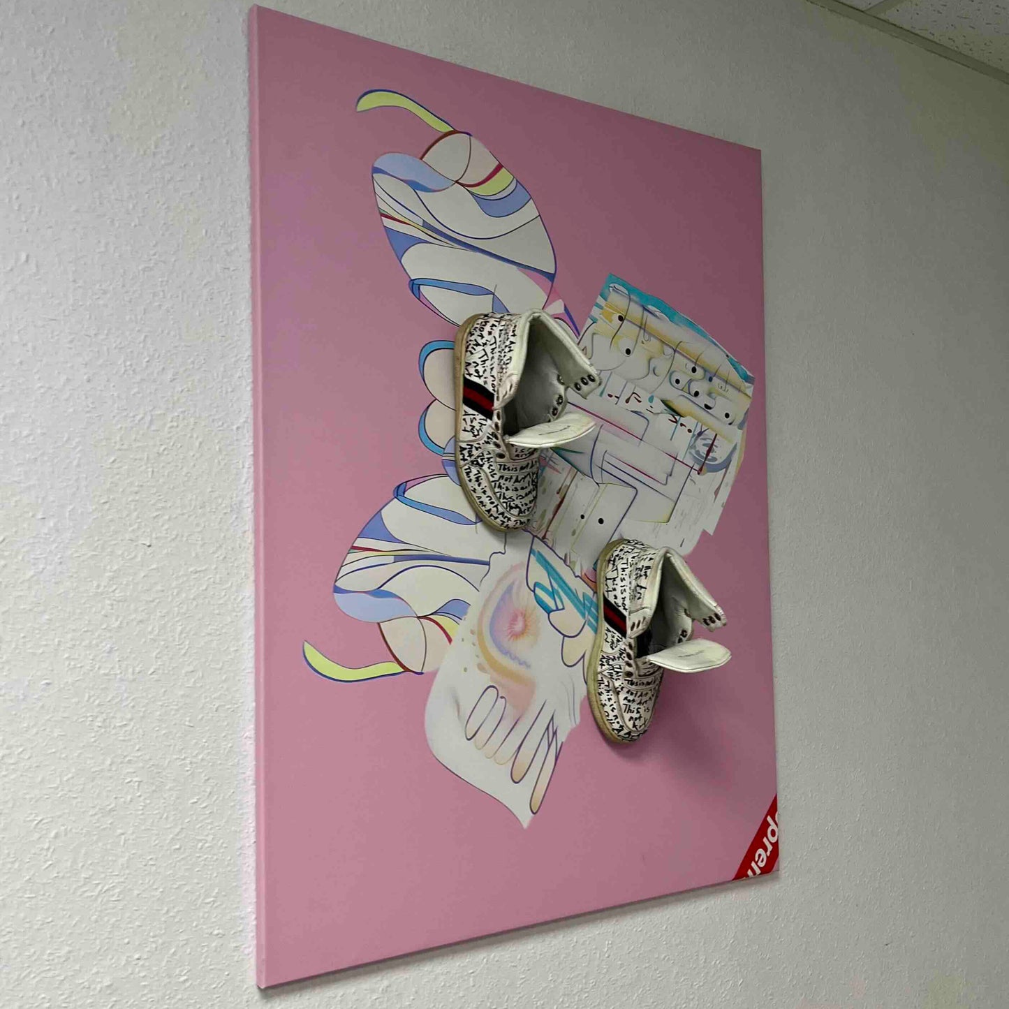 Berry With the ''This is not art'' Guccis and Surpeme